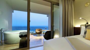 Camas con efecto memoria y artículos del minibar gratis