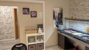 Daily buffet breakfast (EUR 8 per person)