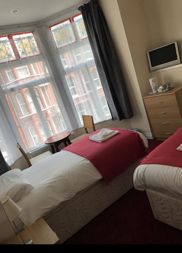 Chambre avec lits jumeaux