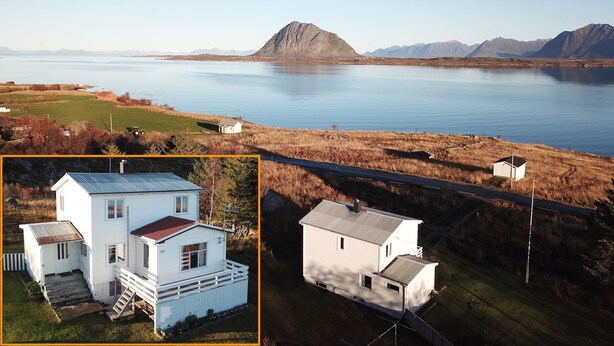 Front of property - Hoven view Lofoten (Vestvågøy)