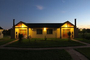 Front of property - evening/night