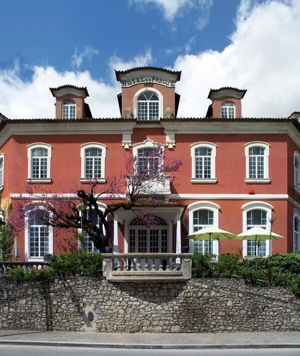 Façade de l’hébergement