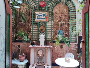 Deluxe Double Room, Private Bathroom, Courtyard Area | Terrace/patio