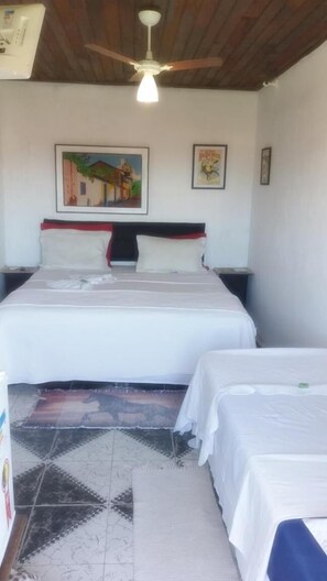 Hypo-allergenic bedding, free WiFi, bed sheets - Pousada Tonapraia (Florianópolis)
