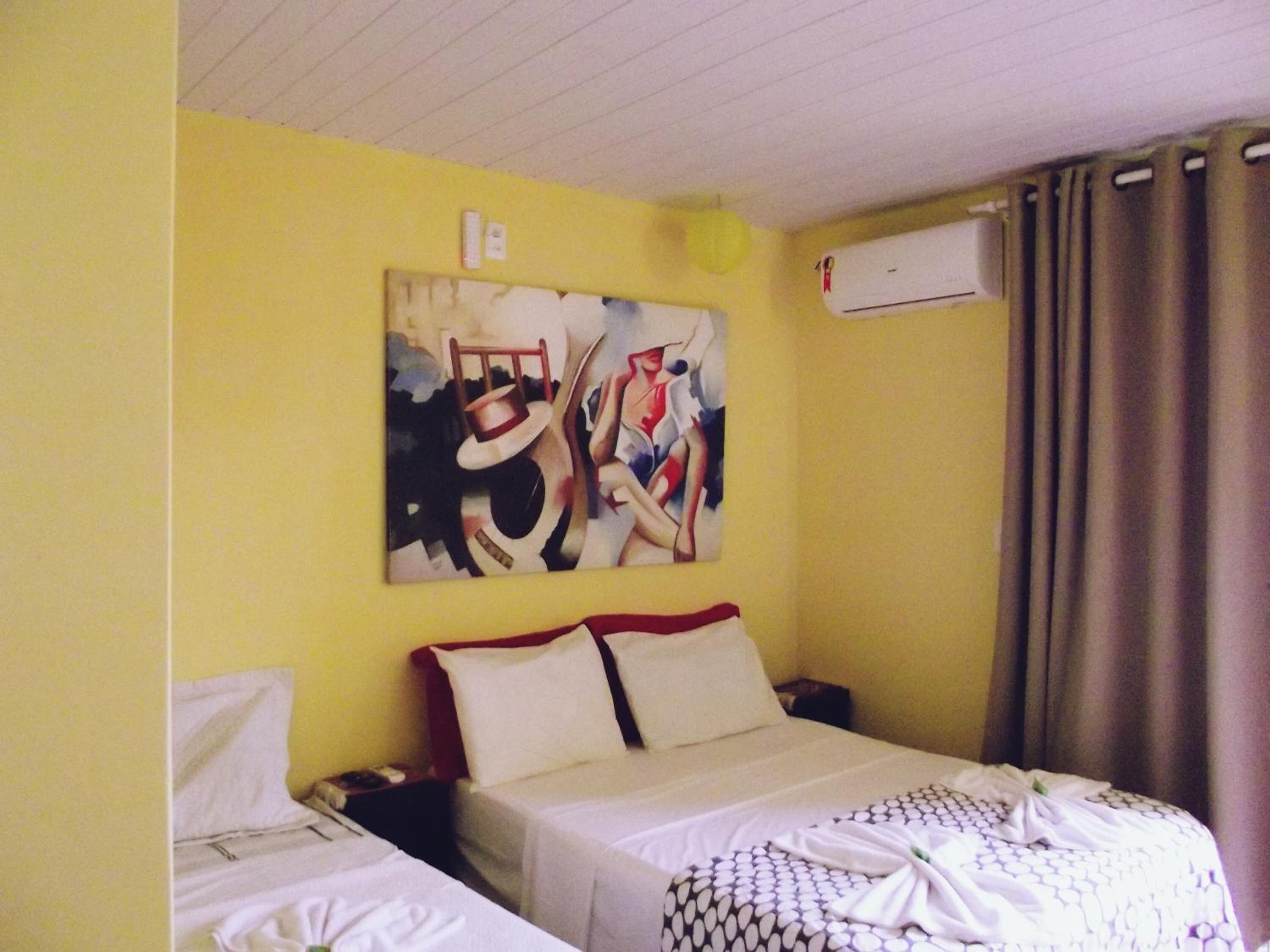 Roupas de cama antialérgicas, Wi-Fi de cortesia, roupa de cama