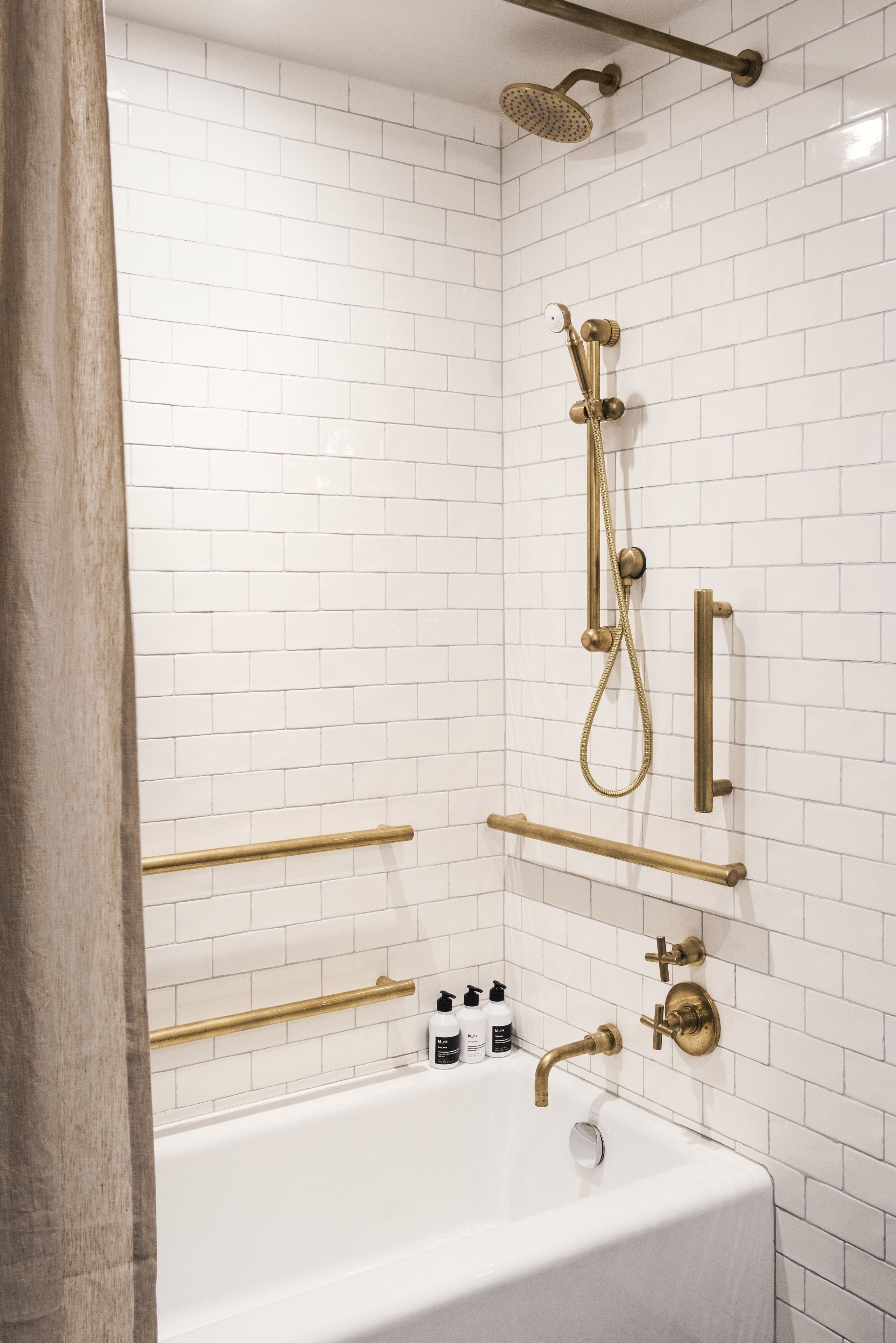 roomy | bathroom | shower, designer toiletries, hair dryer, towels