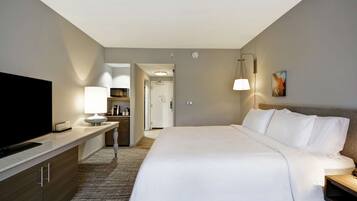 Egyptian cotton sheets, premium bedding, pillowtop beds, desk