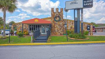 Entrada de la propiedad