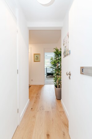 Lejlighed - 2 soveværelser | 2 soveværelser, mørklægningsgardiner, strygejern/strygebræt, sengetøj