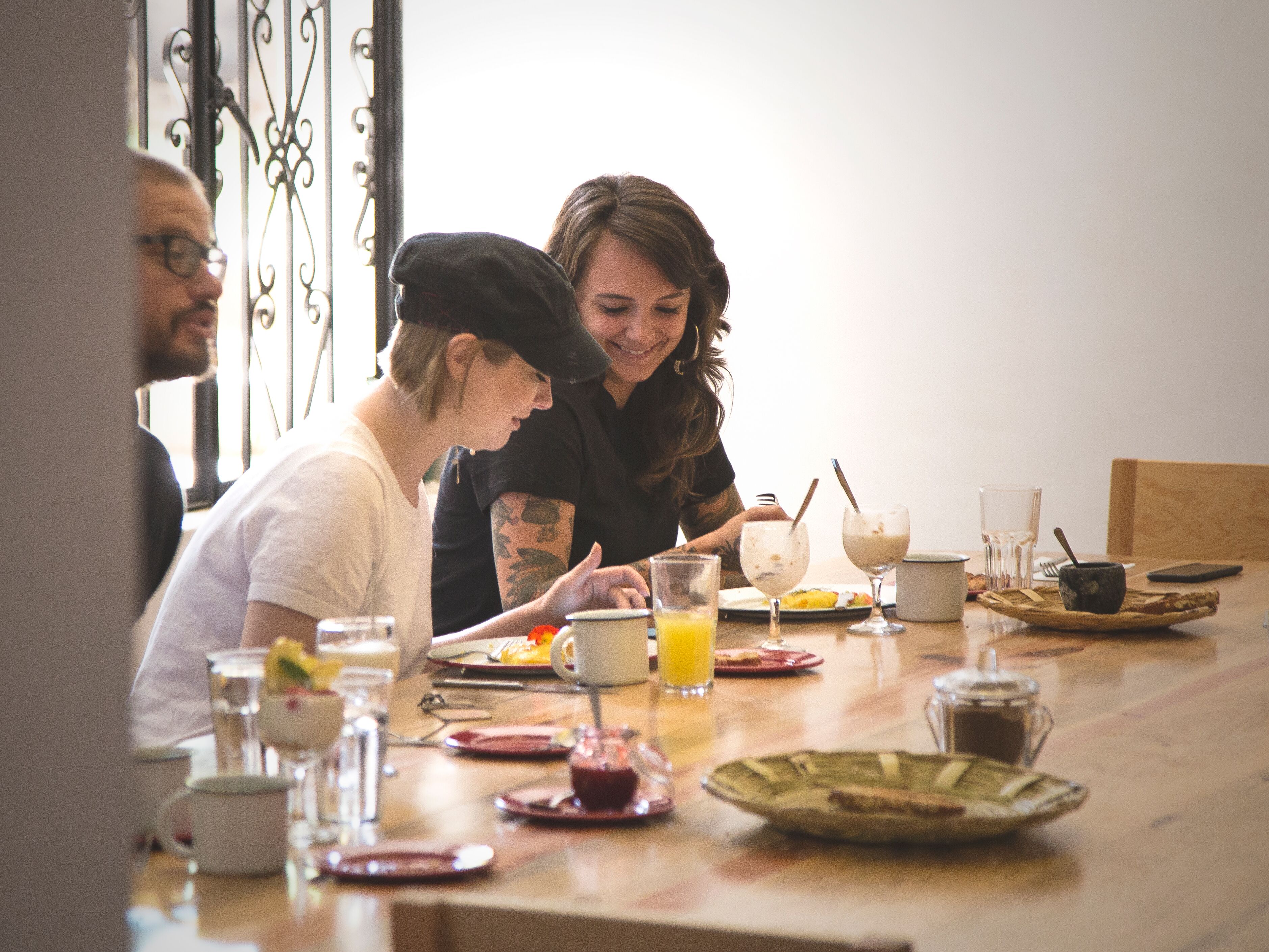 Daily cooked-to-order breakfast for a fee