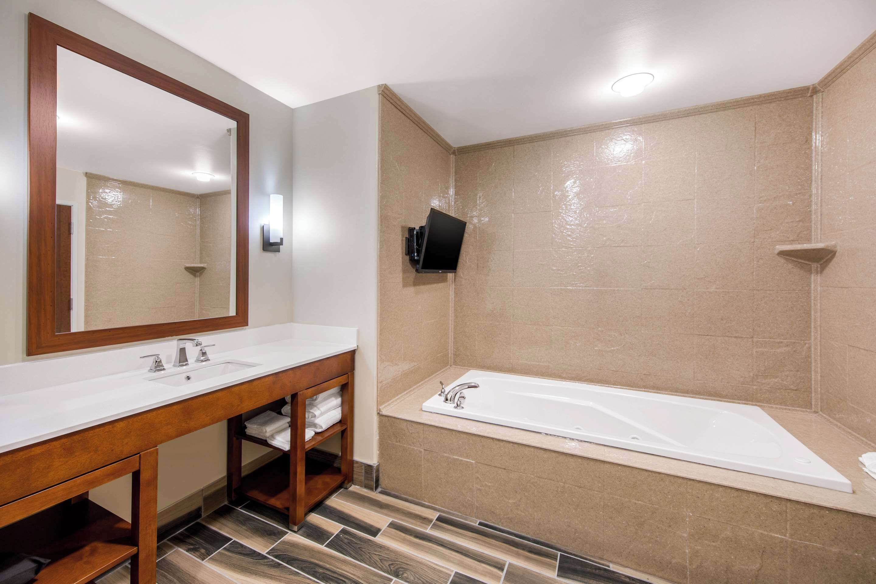 suite, 1 king bed with sofa bed, non smoking (efficiency) | premium bedding, pillow-top beds, desk, iron/ironing board