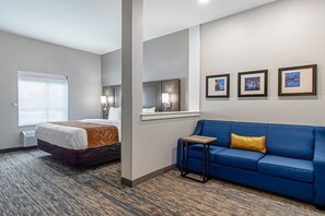 Premium bedding, pillow-top beds, desk, laptop workspace - Comfort Suites Grove City - Columbus South (Grove City)