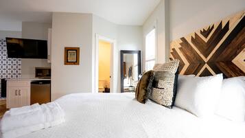 Notorious Outlaw | 1 bedroom, premium bedding, down duvets, individually decorated