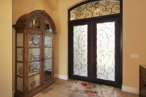 Luxury House, 3 Bedrooms, Private Pool, Canal View (3.5 Bathrooms) | Living area | Flat-screen TV - House Sunshine by Vacationhit (Cape Coral)