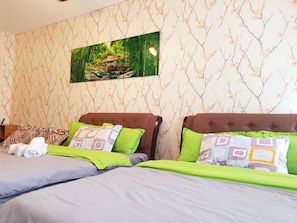 Soundproofing, bed sheets - Wind Residences by Bea and RM (Tagaytay)