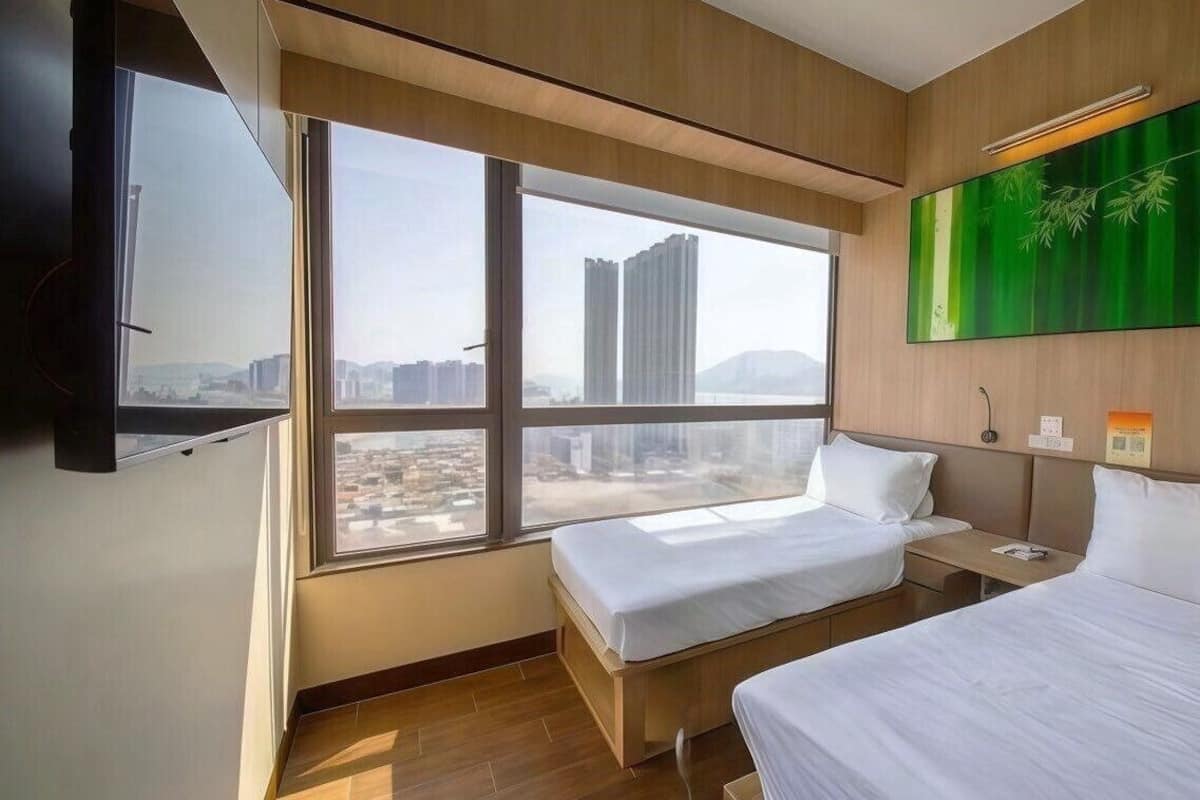Superior-Doppel- oder -Zweibettzimmer, 1 Schlafzimmer, Meerblick
