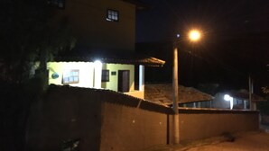 Front of property - evening/night - Refúgio Dos Palmares (São Bento do Sapucaí)