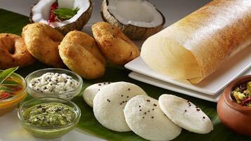 Daily buffet breakfast (INR 250 per person)