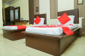 Superior Twin Room, 2 Twin Beds, Non Smoking | View from room - Hotel Abi Krishna (Puducherry)