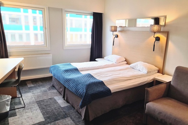 Standard Twin Room, 2 Twin Beds, Non Smoking | Desk, blackout drapes, soundproofing, free WiFi