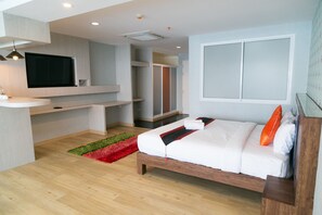 Suite | Een minibar, verduisterende gordijnen, extra bedden (toeslag)