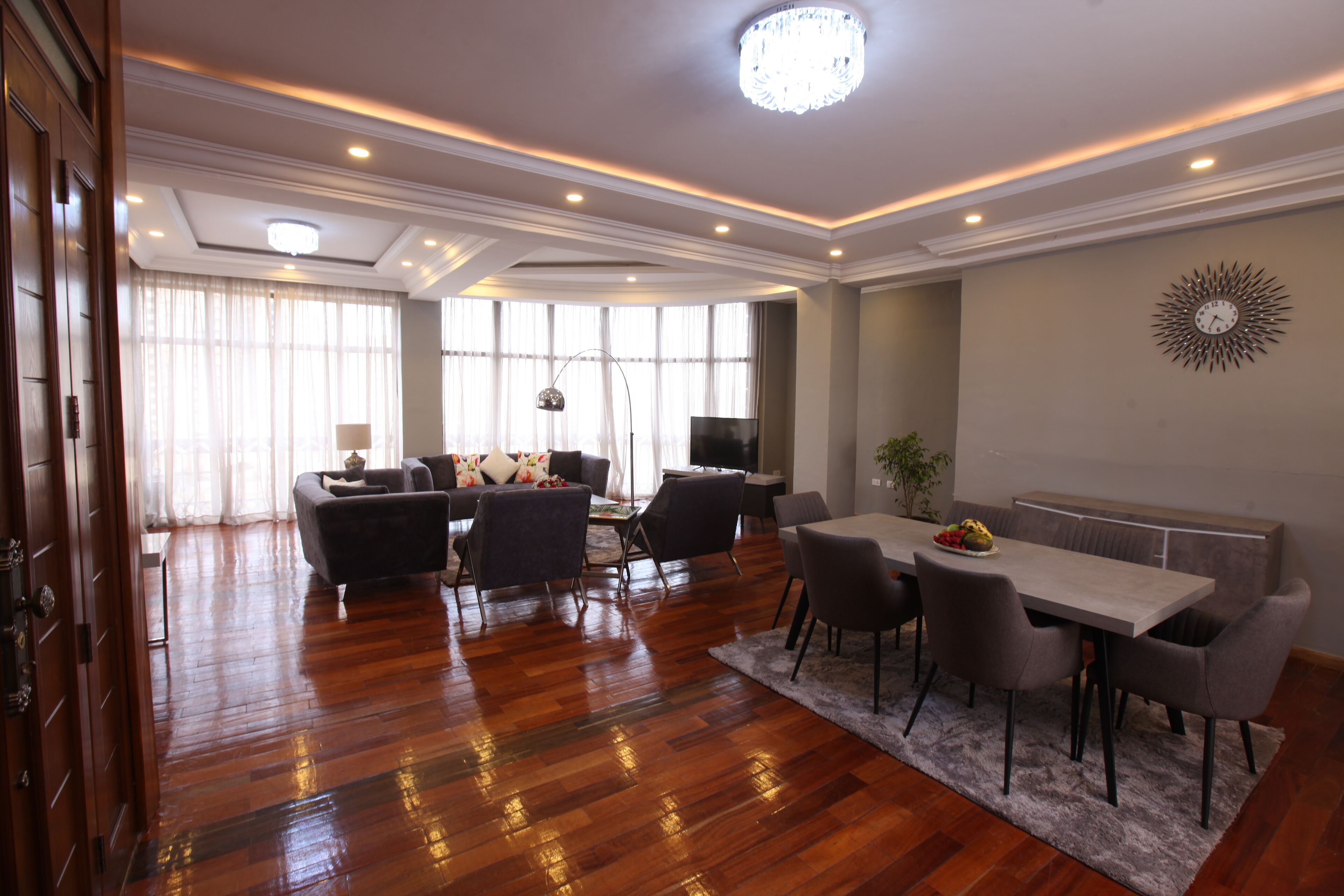 Family Suite, Berbilang Katil, Smoking, Kitchen | Pemandangan dari bilik