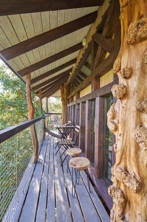 Deluxe Tree House | Terrace/patio - Die Geheime Welt von Turisede (Neisseaue)
