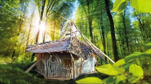 Deluxe-Ferienhütte | Individuell dekoriert, individuell eingerichtet