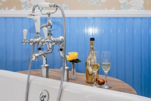 Free toiletries, hair dryer, towels, soap