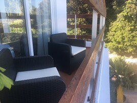 Camera doppia, balcone, vista oceano (Private Bathroom) | Balcone