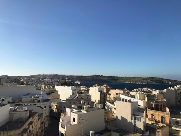 Penthouse, vista al mar | Vista desde la habitación
