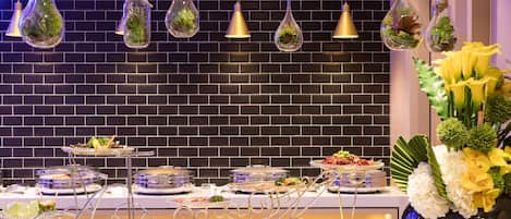 Morgenmadsbuffet hver dag (88 CNY pr. person)