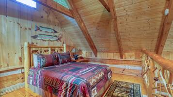 Cabin, 2 Bedrooms | 2 bedrooms, bed sheets