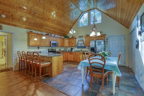 Cabana, 3 quartos | Opções para refeição