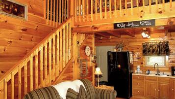 Kabin, 2 kamar tidur | Area keluarga | TV
