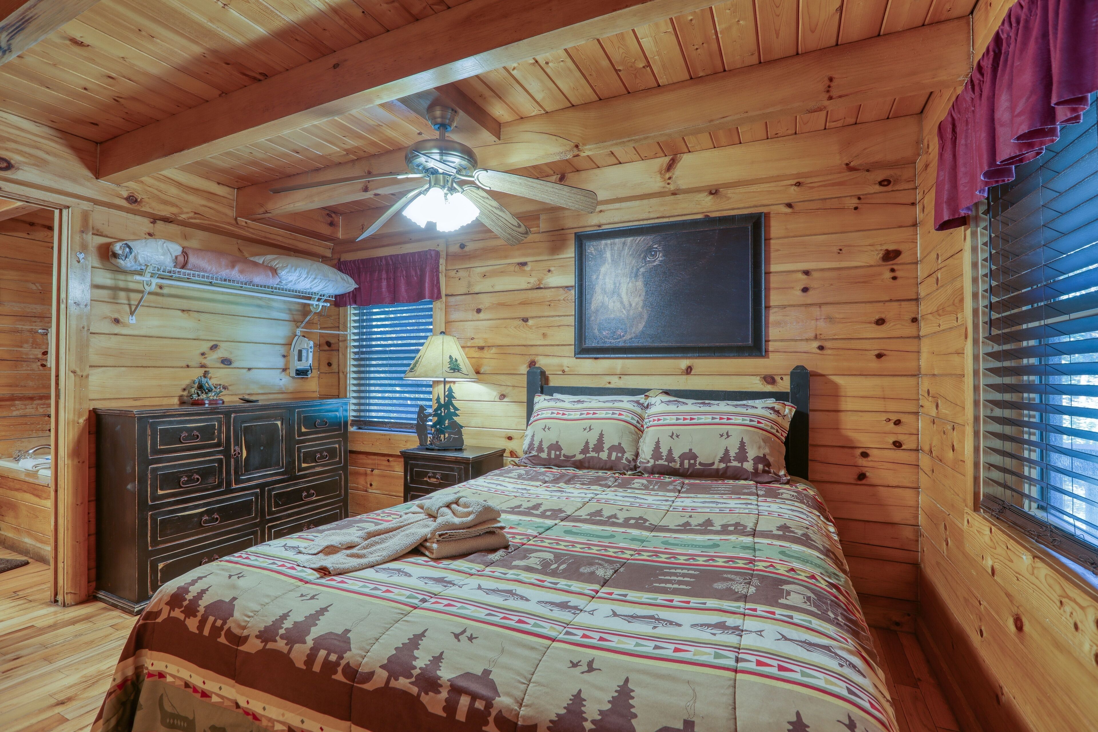 Cabin, 1 Bedroom | 2 bedrooms, free WiFi