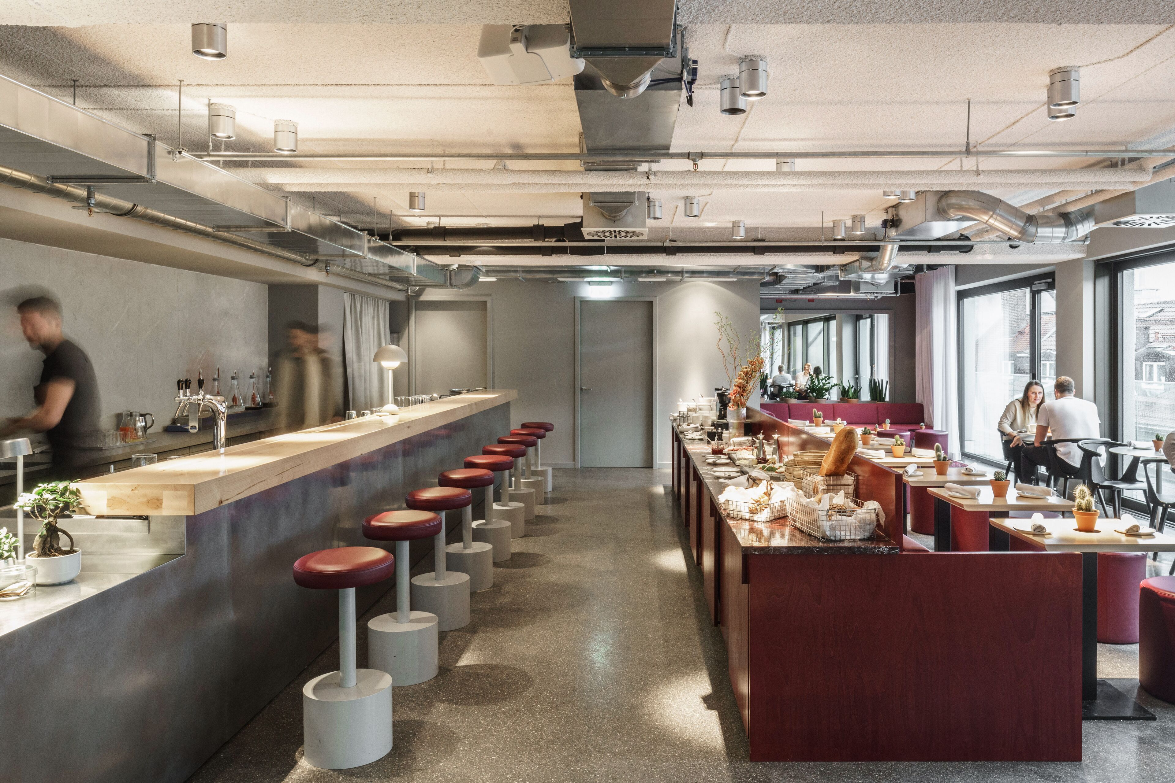 daily buffet breakfast (eur 28.5 per person)