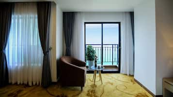 Luxury Suite, Sea View | Beach/ocean view