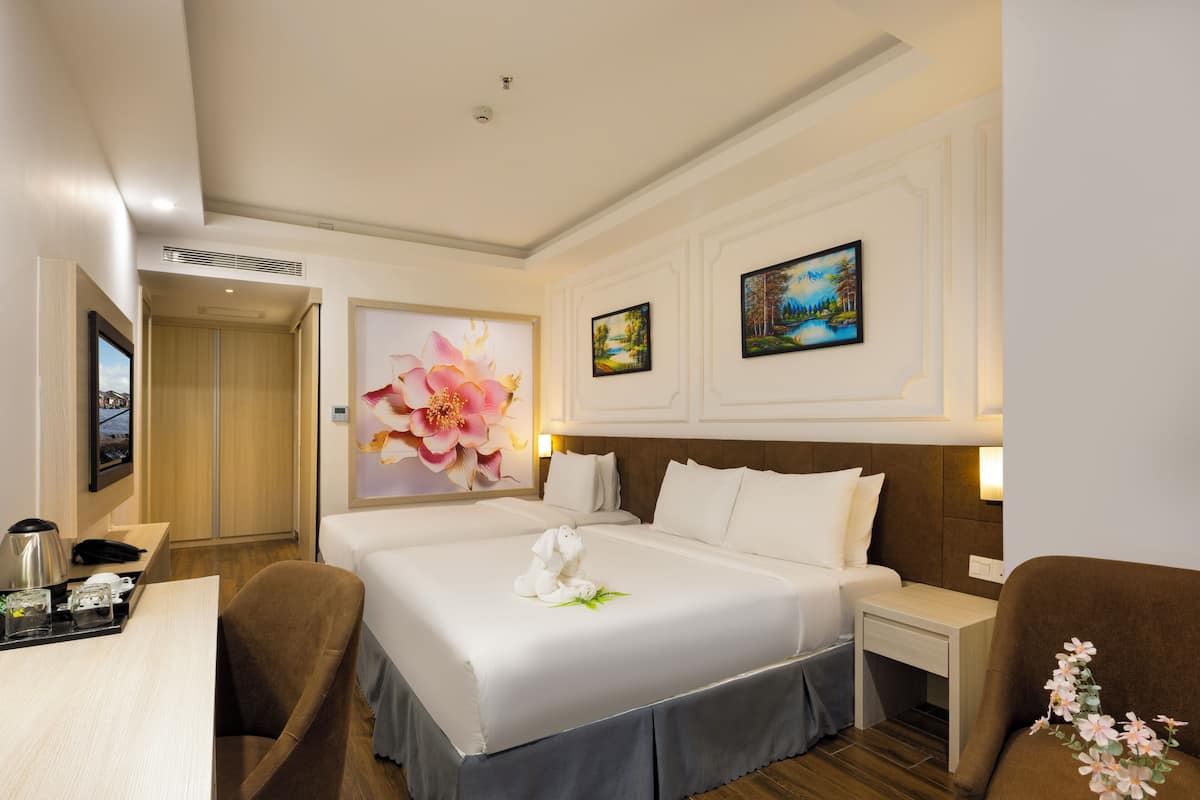 Standard Triple Room, Balcony | Premium bedding, memory foam beds, minibar, in-room safe