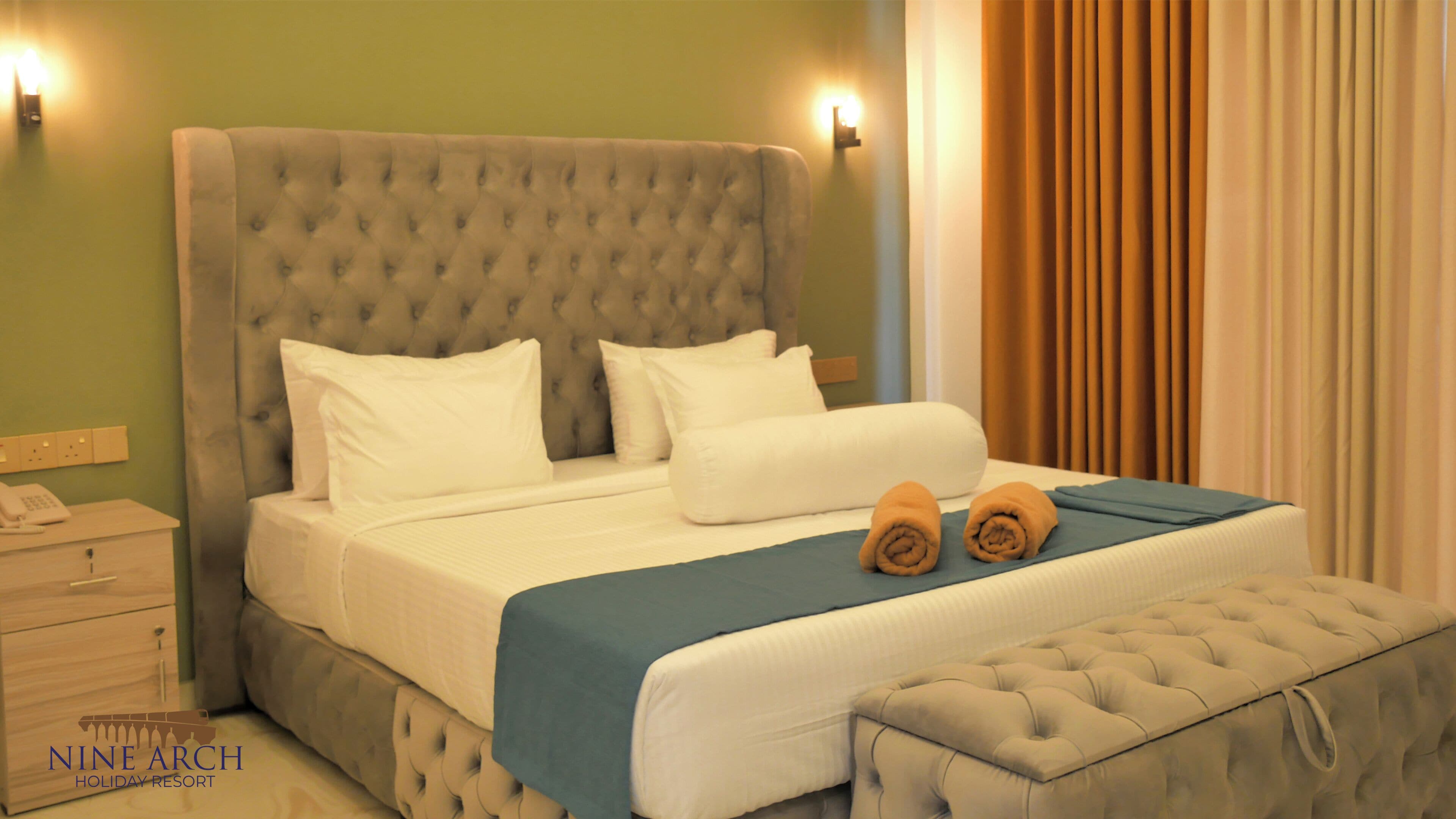 Premier-dobbeltværelse | Egyptiske bomuldslagner, premium-sengetøj, dundyner