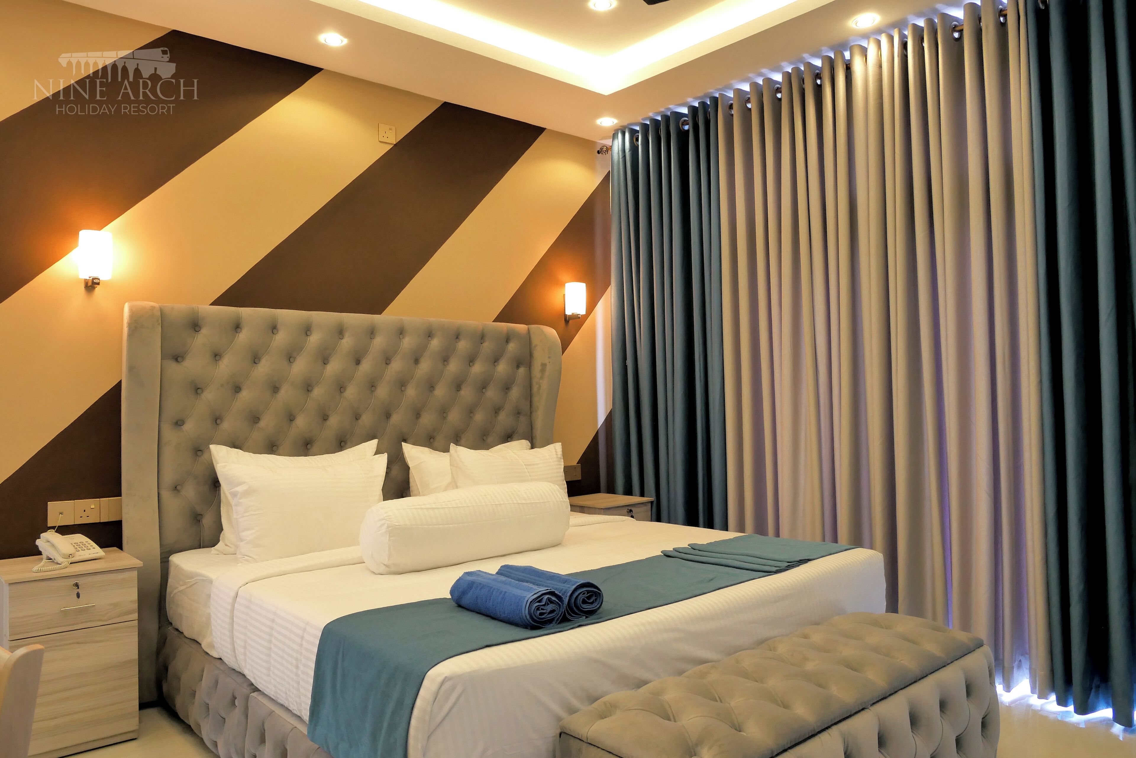 Egyptian cotton sheets, premium bedding, down duvets, pillow-top beds