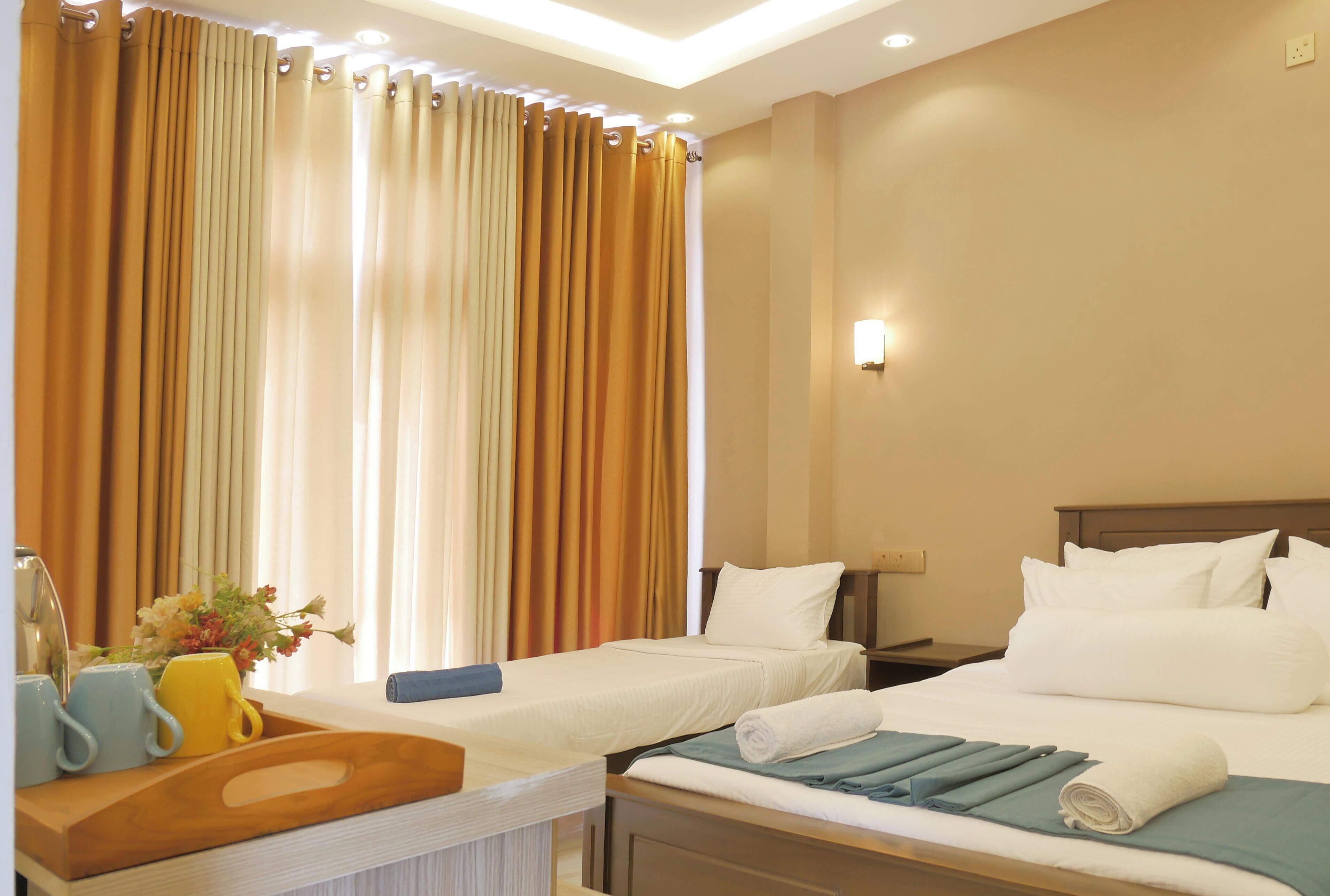 Premier Triple Room | Egyptian cotton sheets, premium bedding, down comforters, pillowtop beds
