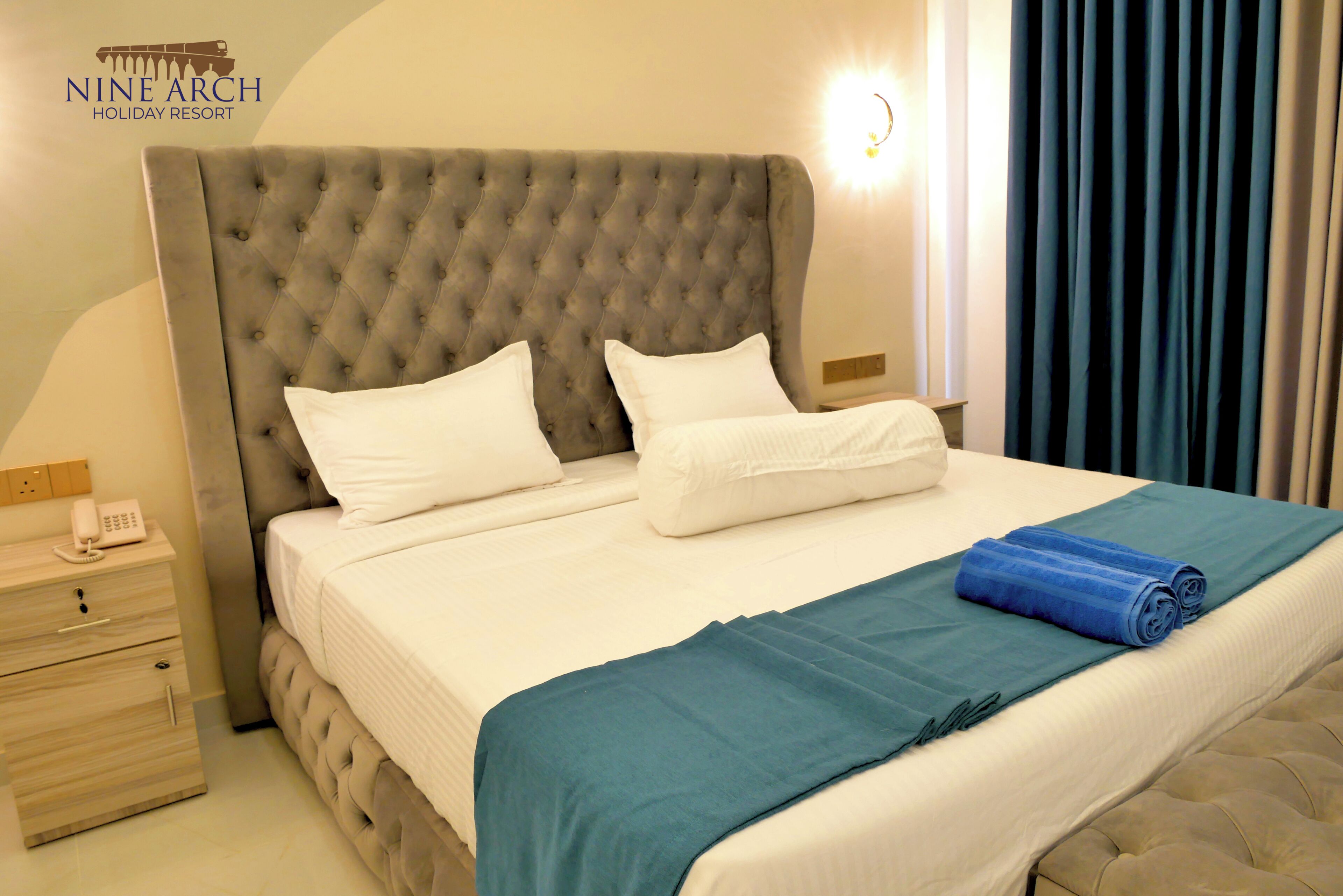 Royal-værelse til 3 personer | Egyptiske bomuldslagner, premium-sengetøj, dundyner