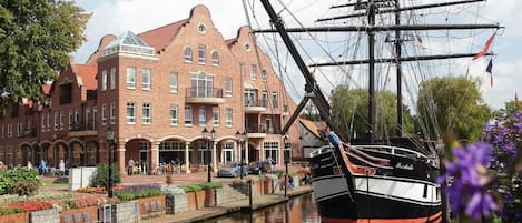 Voorkant van accommodatie