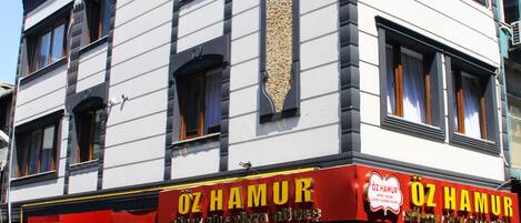 Façade de l’hébergement