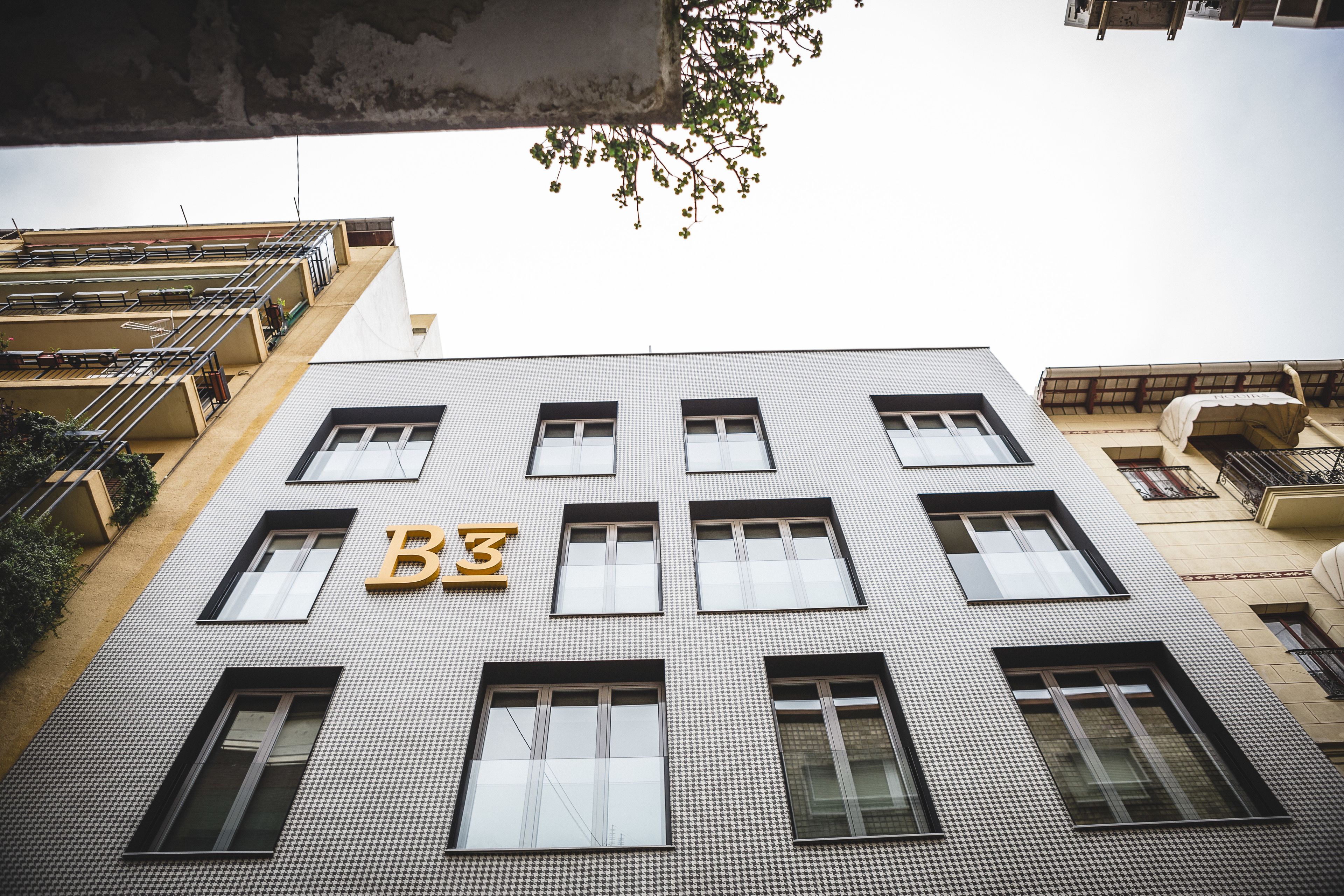 Facciata della struttura