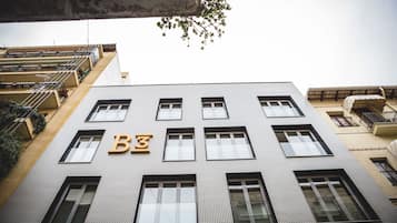 Voorkant van accommodatie