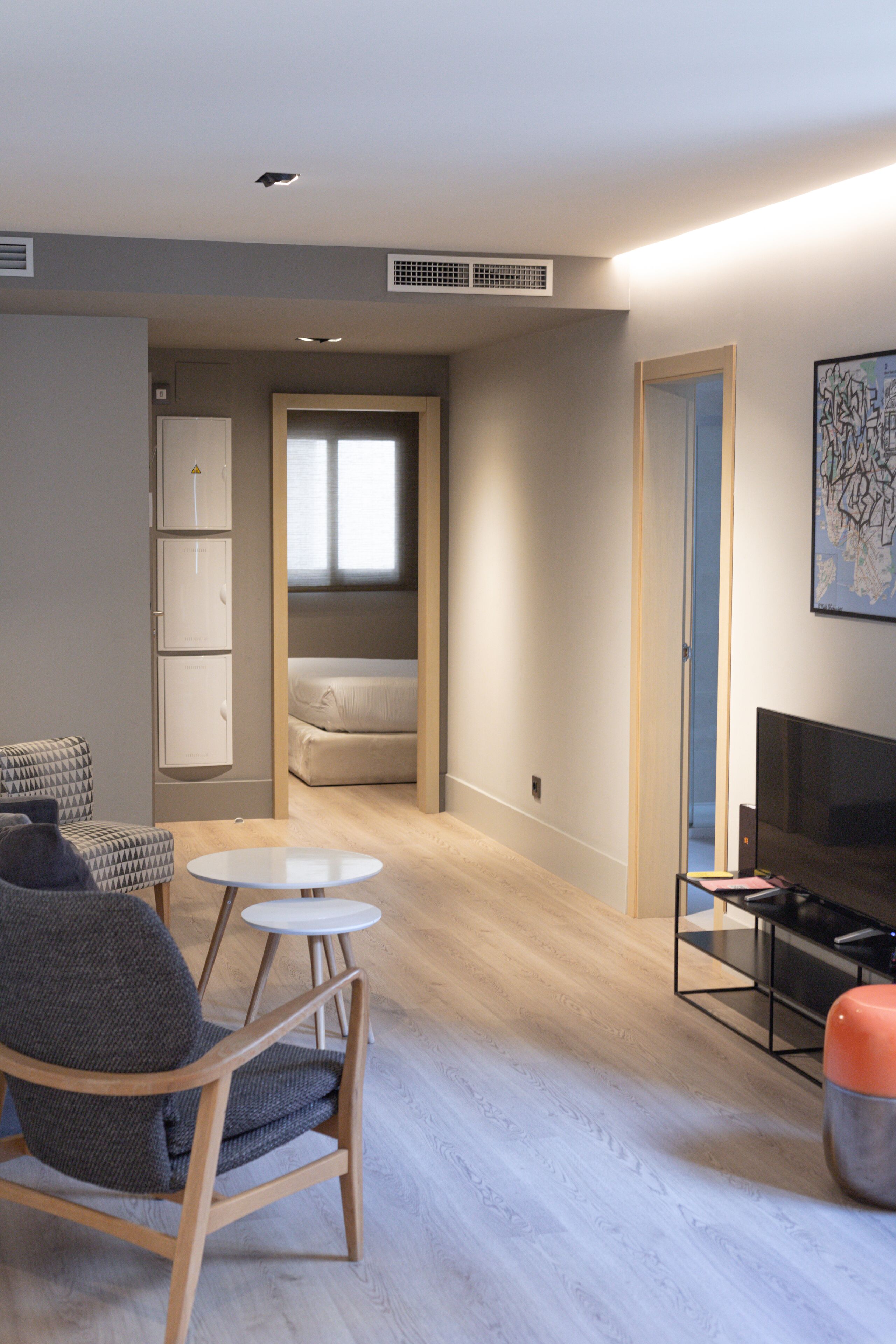 Apartamento Be Fam | Luxe beddengoed, een kluis op de kamer, verduisterende gordijnen