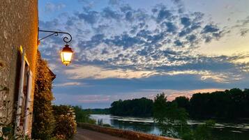 Ferienhaus, mit Bad, Flussblick | Außenbereich