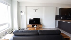 Leilighet, 2 queensize-senger, ikke-røyk | Oppholdsrom
